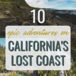 最佳北加州自驾游:加州失落的海岸图钉