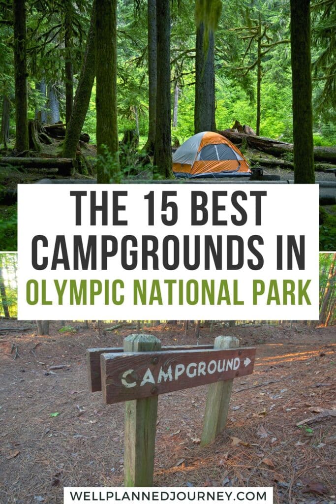 在奥林匹克国家公园最好的露营地Pinterest Pinbob游戏官方
